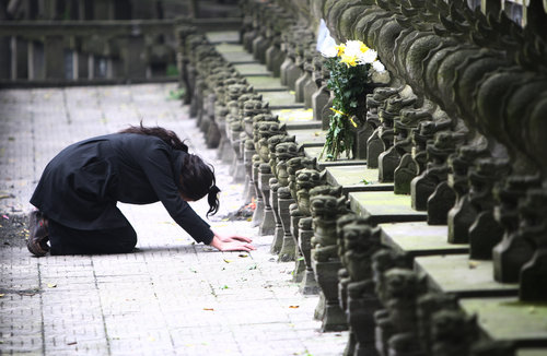 Flowers for the departed