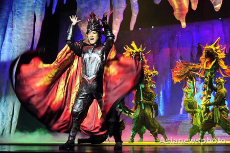 Cartoon musicals take the stage in Hangzhou
