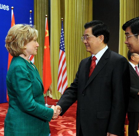 President Hu addresses China-US Dialogue