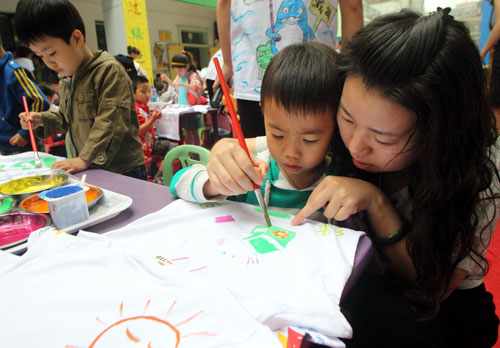Eco-friendly drawings for Children’s Day