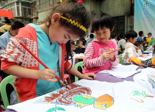 Eco-friendly drawings for Children’s Day