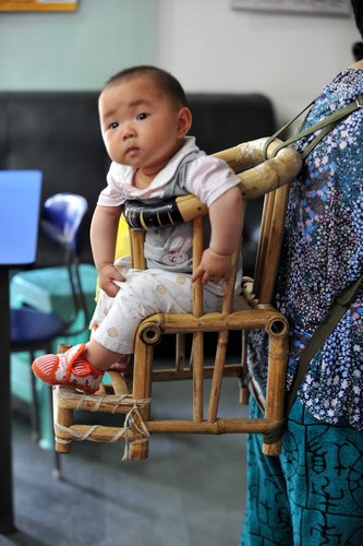 bamboo baby chair