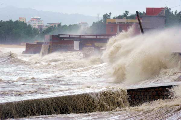 Coastal province braces for tropical storm