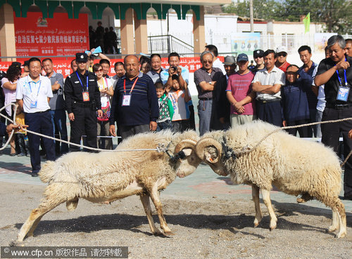 Ethnic games held in Xinjiang