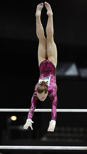 Russia, China, US grab women's individual medals at Gymnastics Worlds