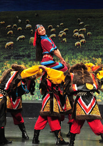 Traditional Tibetan performance in Spain