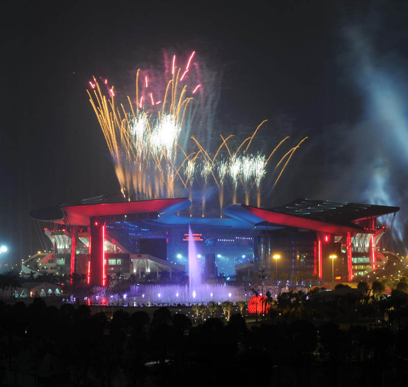 Photos: Opening ceremony of Asian Para Games