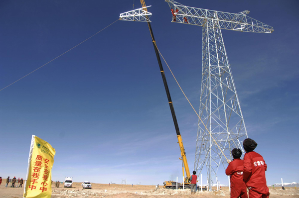 Sky-high power project in Qinghai