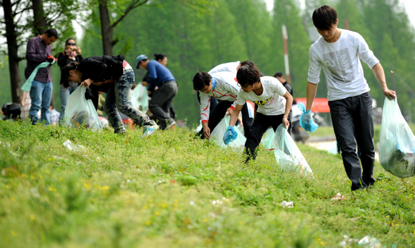 Spring clean for garbage raises litter awareness