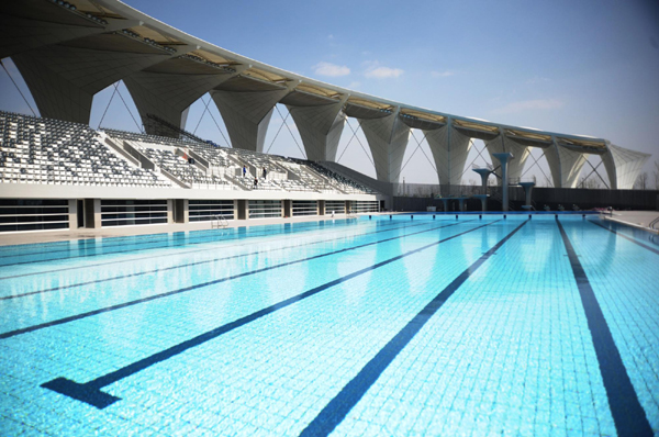 Swimming champs pool makes a splash in Shanghai
