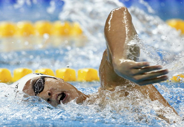 Park wins men's 400 freestyle gold at worlds