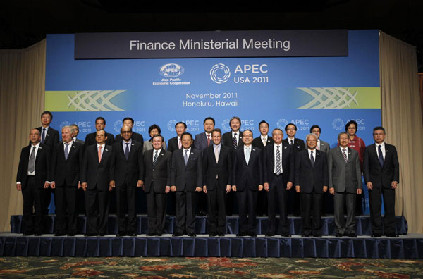 Finance ministers meet at APEC Summit