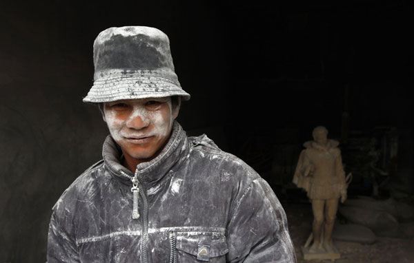 Town of stone carving faces cold future