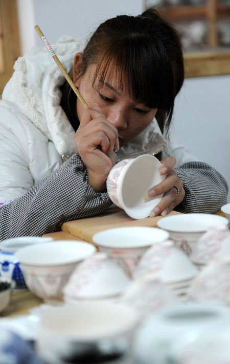 Jingdezhen city - 'Porcelain Capital' in E China