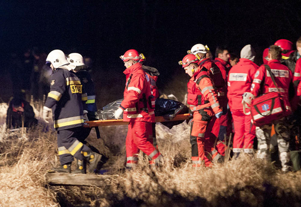 15 killed, 56 injured in Polish trains crash