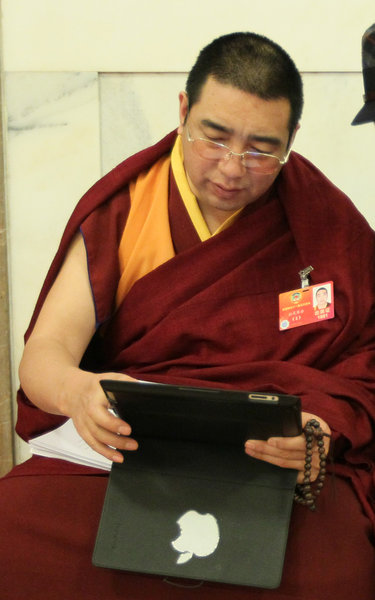The iPad Buddha