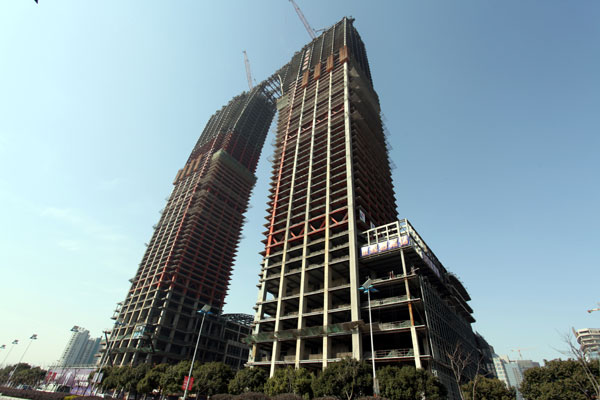 China's Arc de Triomphe towers in Suzhou