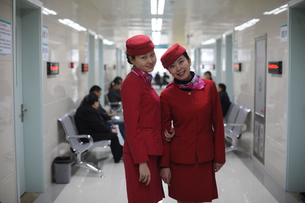 Nurses in Chongqing take on new looks