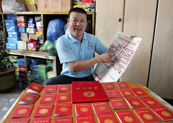 Man donates 42 liters of blood in 10 years