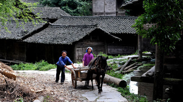 Living museum in SW China
