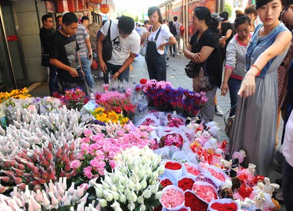 Nation celebrates Qixi festival