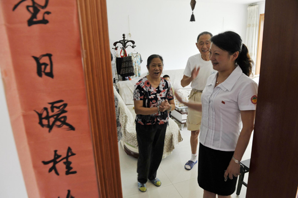 Delegate in touch with community in SW China