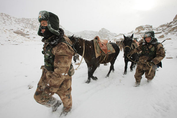 Border patrol faces tough weather conditions