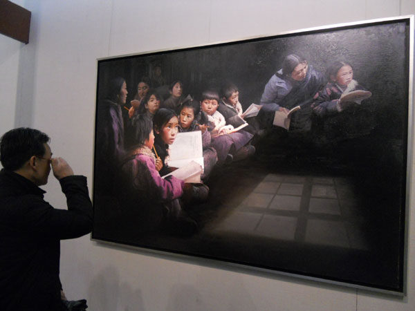 Wang Qijun's painting exhibition held in Sichuan