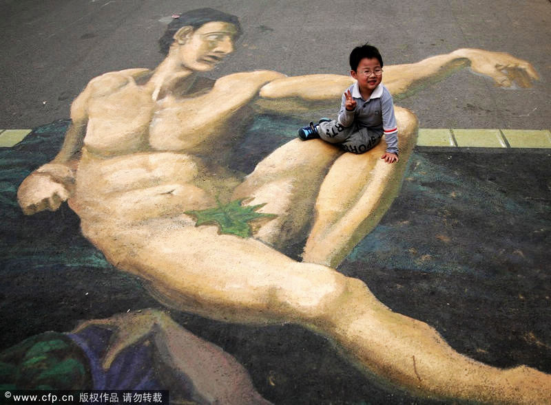 Amazing 3D street art
