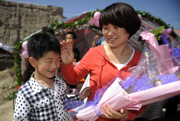 Mother's Day celebrated across China