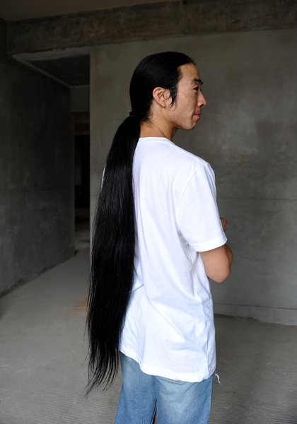 Chinese Rapunzel is a man