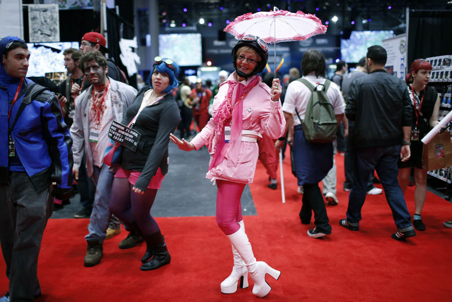 Costume bonanza at New York Comic-Con