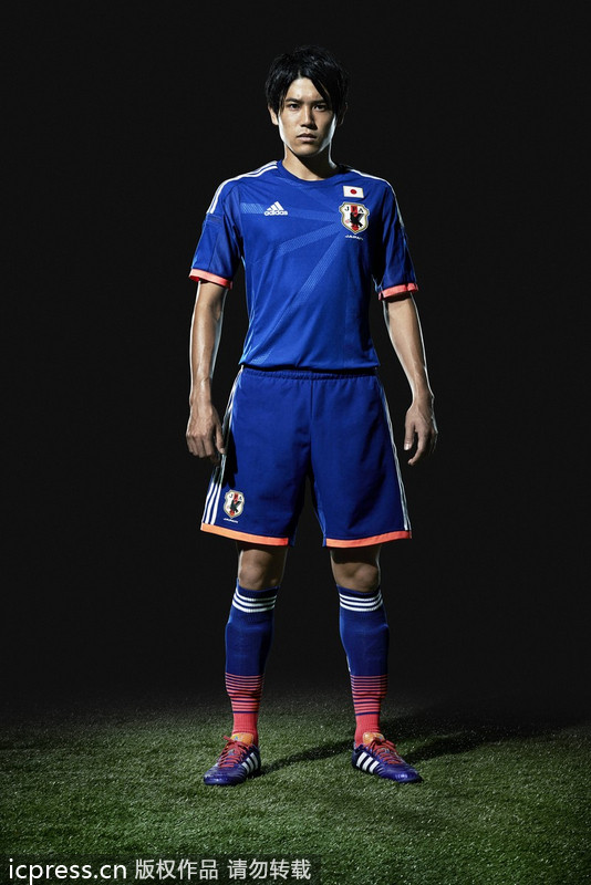 Meet new uniforms for Brazil 2014 World Cup