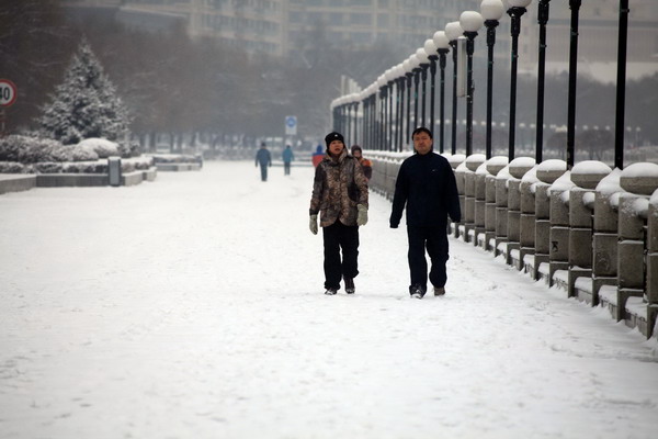 Blizzard batters traffic in NE China