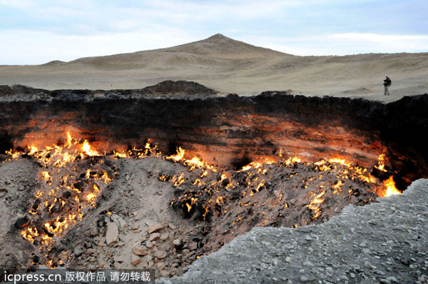 'Door to Hell' in Turkmenistan