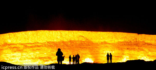 'Door to Hell' in Turkmenistan