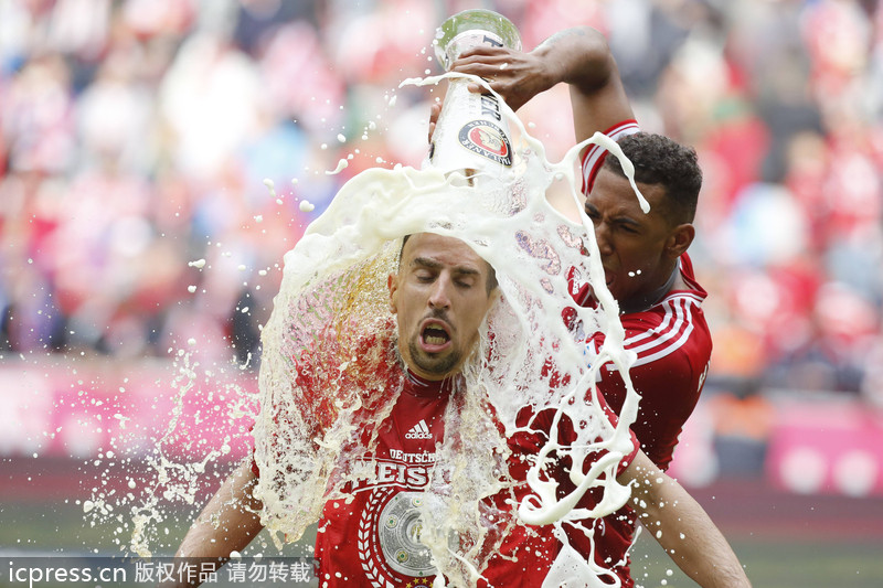 Celebrations get all wet