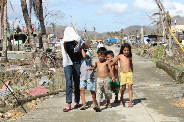 Typhoon-hit Philippines