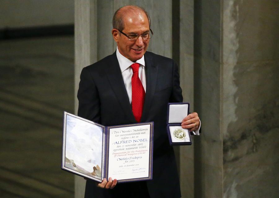 2013 Nobel Prize award ceremony in Stockholm