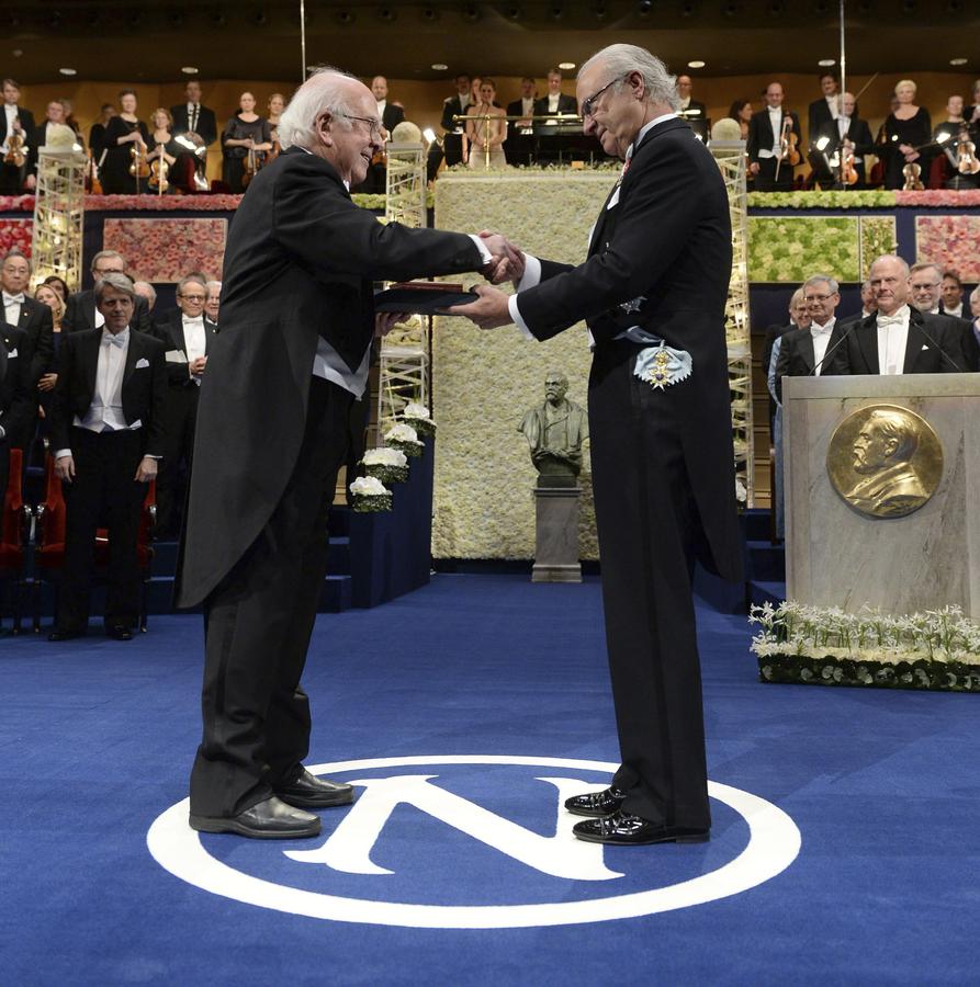 2013 Nobel Prize award ceremony in Stockholm