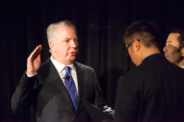 Ed Murray sworn in as Mayor of Seattle