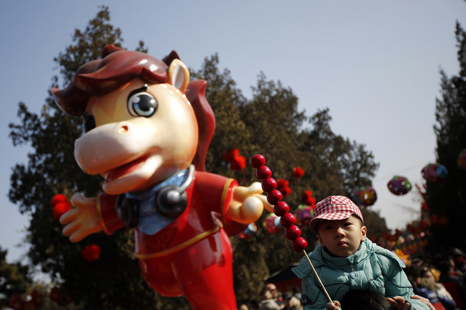 China celebrates the year of horse