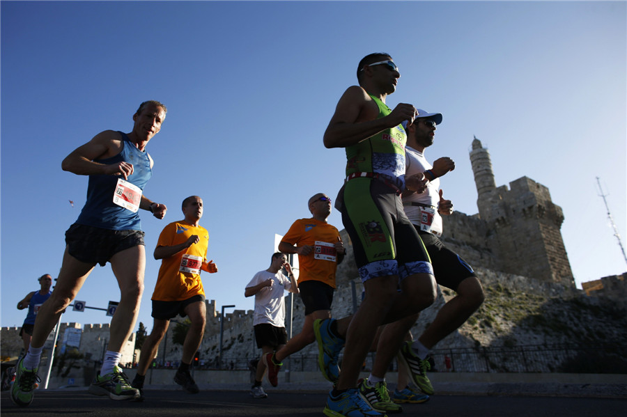 Marathon fever hits Jerusalem