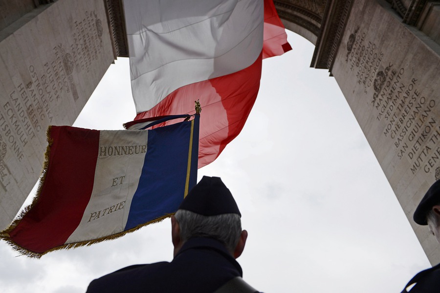 Countries mark end of WWII