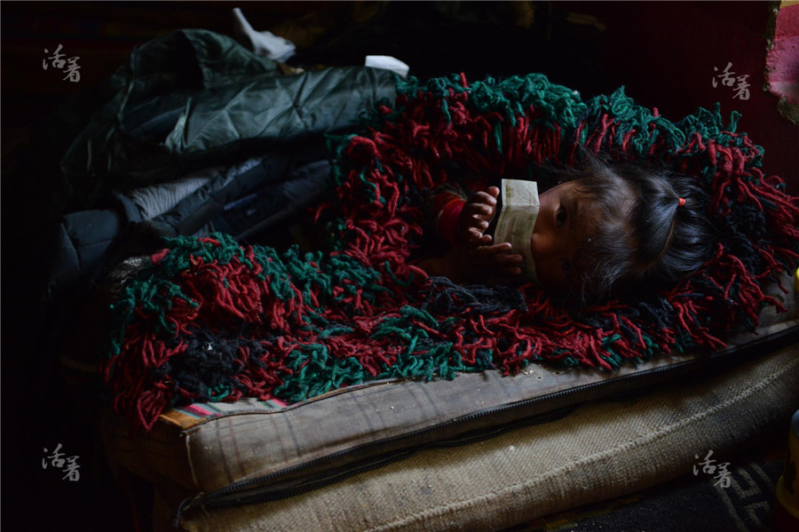 Life in Tibet's rooftop village