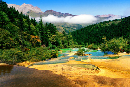 Huanglong scenic spot