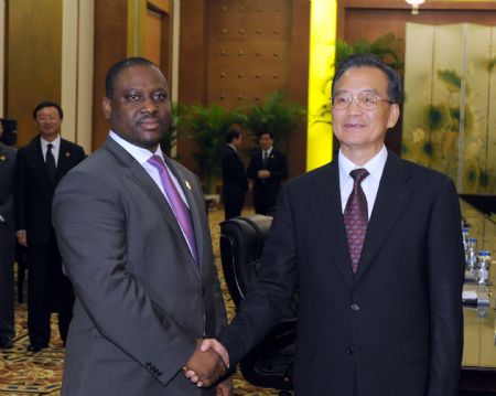 Premier Wen met with leaders of Vietnam, Cambodia and Cote d'Ivoire