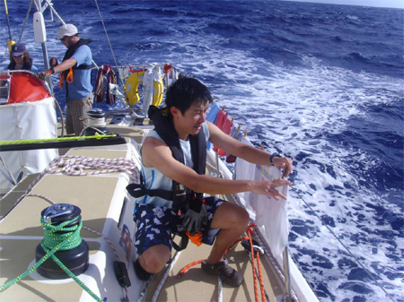 Photos taken by the crew of QINGDAO from Western Australia to Indonesia