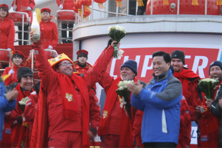 Clipper 09-10 race arrives in Qingdao