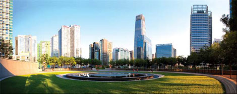 Beijing CBD goes global